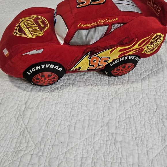 Disney Red Lightning McQueen Plush Pillow - Picture 2 of 5